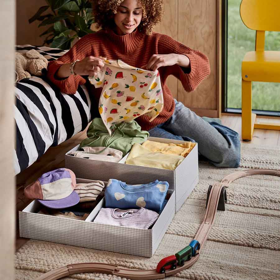 نظم دهنده ایکیا مدل IKEA STUK سایز 18×51×32 سانتی متر